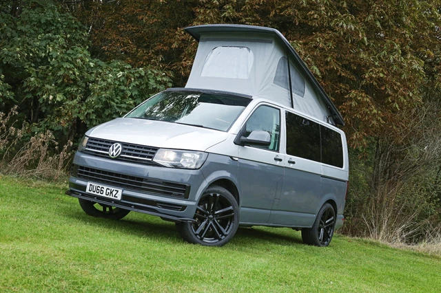 VW T6 camper Transporter 4-Berth Camper Van - SWB £1.00 - PicClick UK