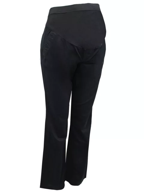 Gap Maternity Black Over Bump Bootcut Chino Trousers Size 4 6 8 10 New 343