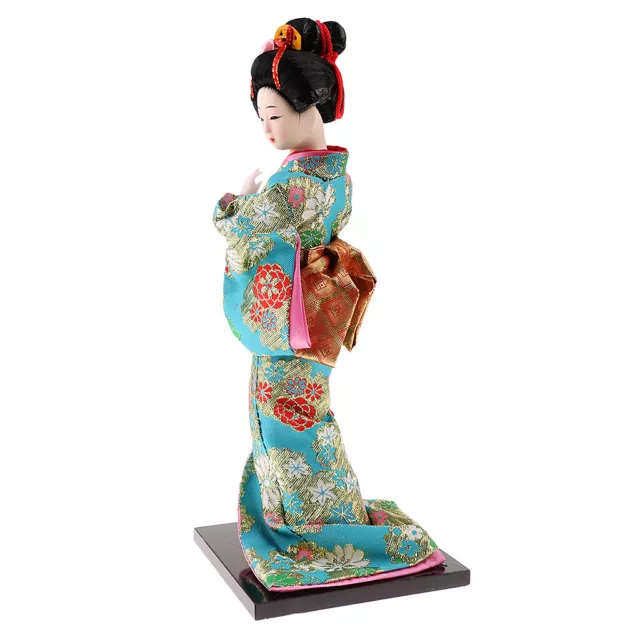 Japanische Kimono Geisha Puppe Figur Statue Geschenk Handwerk Sammlerstücke 3