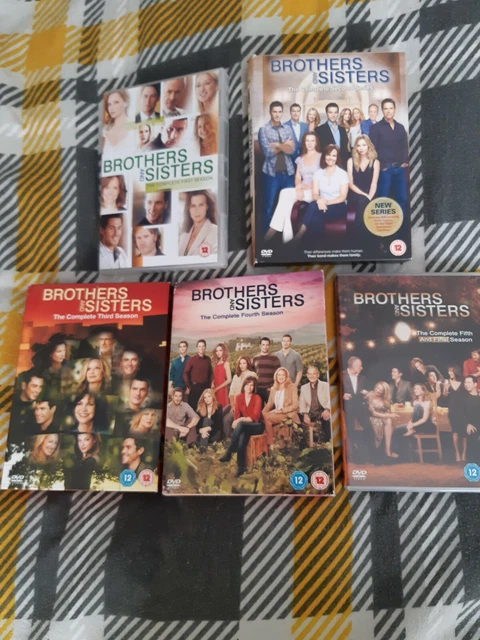 BROTHERS SISTERS Complete Series 29 Disc 5 DVD Boxsets Sally Field brothers-sisters-complete-series-29-disc-5-dvd-boxsets-sally-field