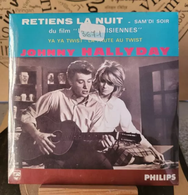 CD EP Johnny Hallyday  " Retiens La Nuit "  ( 1er tirage ) 9250 NEUF & Scellé !