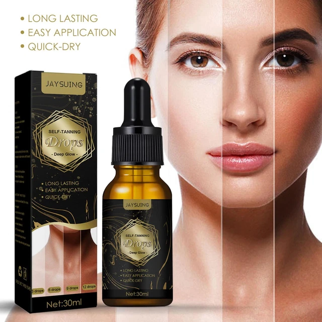 30 ml gotas autobronceadoras para cara y cuerpo natural buen efecto bronceado caliente OFERTA