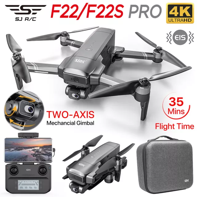 SJRC F22S F22 PRO RC Drone 4K Camera Obstacle Avoidance Foldable Quadcopter RTF