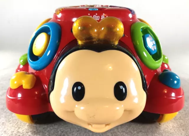 VTech Crazy Legs Learning Toy Ladybug Lights Sounds Shapes Colors Numbers