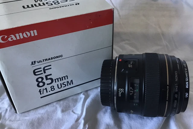 Canon EF 85mm F/1.8 USM Lens