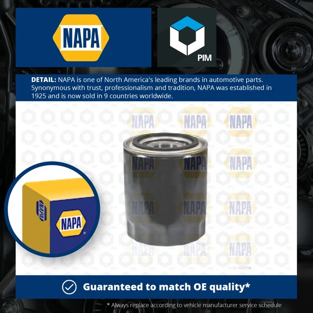 FILTRO OLIO ADATTO per KIA SORENTO Mk1 2.5D 0211 D4CB NAPA 263104A000