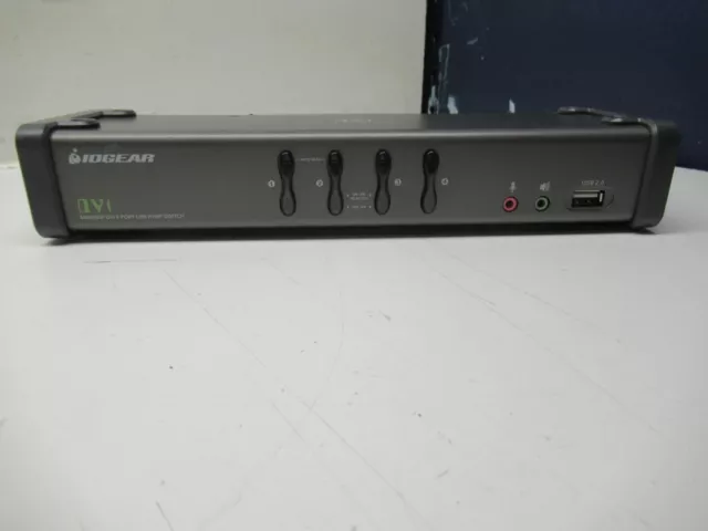 IOGEAR GCS1104 Miniview 4-Port USB DVI KVMP Switch No AC power supply