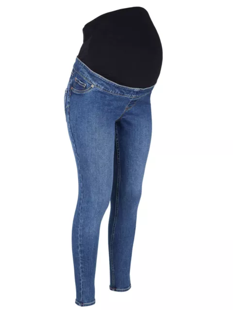 Emilee Jeggings, Denim  Over Bump Maternity  Sz 8 By New look