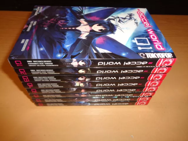 Accel World Nr.1-8 komplett Tokyopop deutsch Manga Reki Kawahara