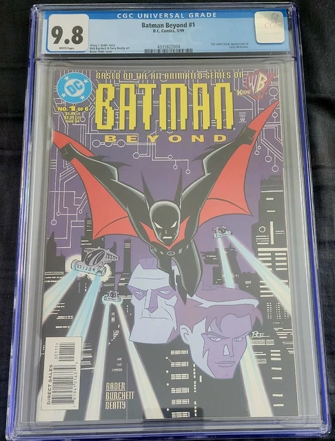 🔥 BATMAN BEYOND #1 (DC,1999) 1ST PRINT, 1st TERRY MCGINNIS   🔥 CGC 9.8 🔥