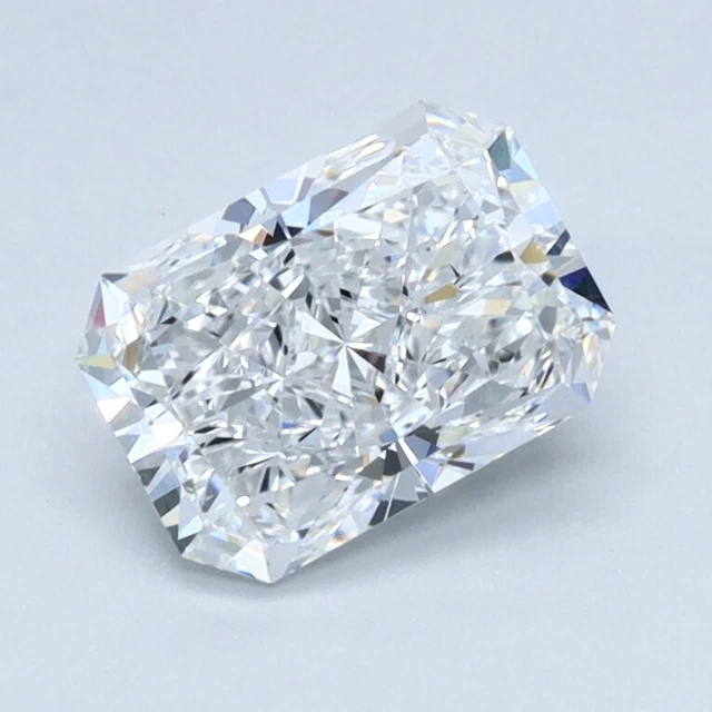 1.01CT RADIANT LAB Grown Loose Diamond IGI Cert D/VVS2 + Free Ring