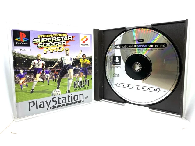 International Superstar Soccer Pro PS1 - 1997 - Complet PAL - Très Bon état