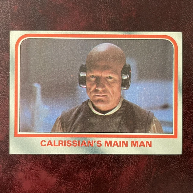 1980 Topps Star Wars EMPIRE STRIKES BACK Set CALRISSIAN'S MAIN MAN LOBOT #80 XM