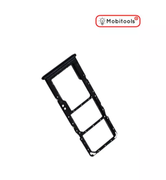 Replacement Dual SIM SD Card Tray Holder For Samsung Galaxy A12 (A125F) Black UK