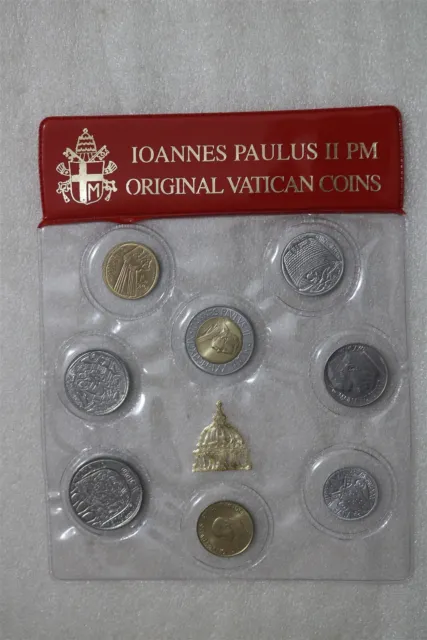 🧭 🇻🇦 Vatican John Paul Ii Coins Mint Set B67 #162