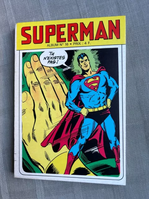 Superman Et Batman Et Robin Recueil N°16 1973 (N°45/46/47/48) En Excellent État