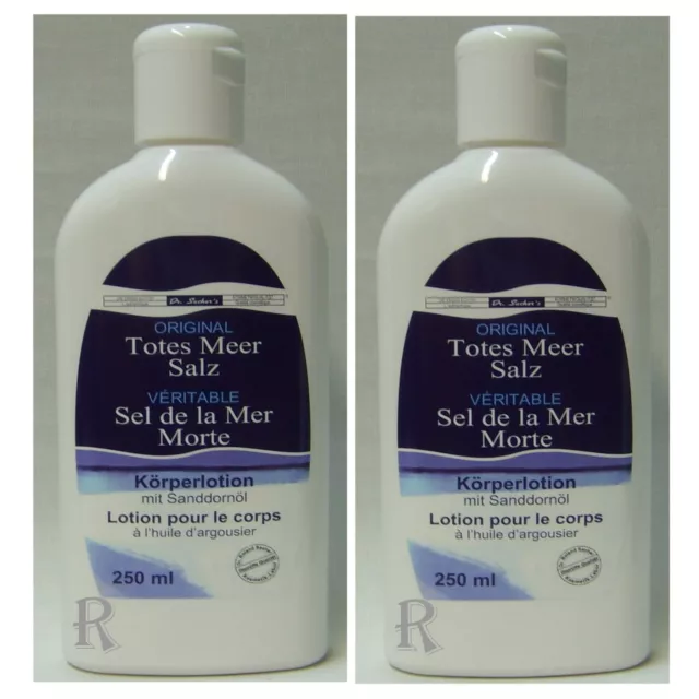 2 x Totes Meer Salz Körper Lotion  (25,90 EUR/l) Bodylotion von Dr. Sacher´s