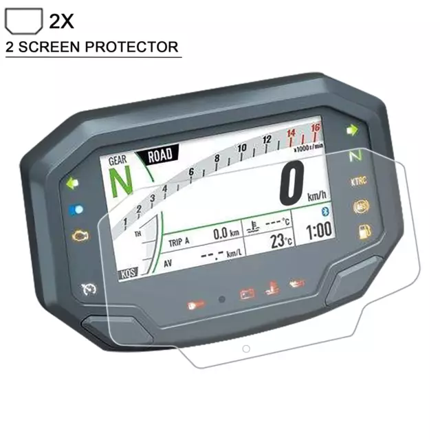 Protect Speedometer Screen For Kawasaki Ninja650 Z650 Z900 Ninja1000 Z1000SX 20+