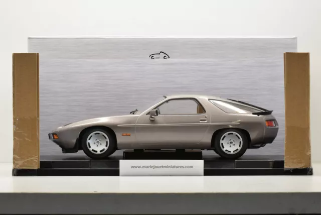 Porsche 928 S 1980 Metallic Grey Modelcar 1/18 Neuve Boite