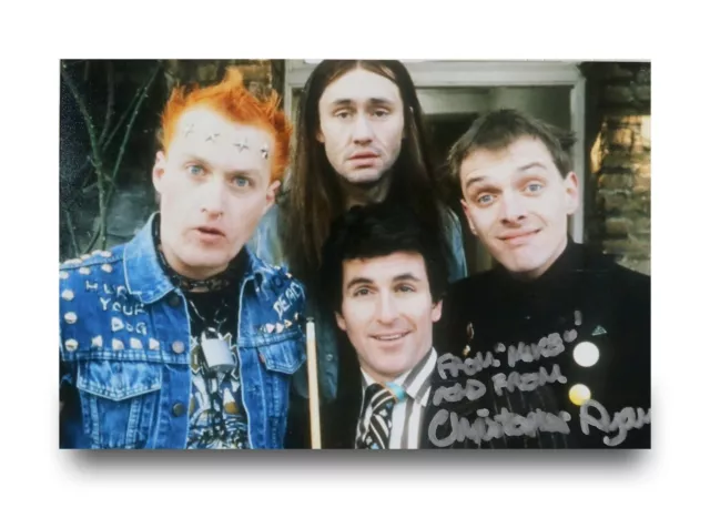 Christopher Ryan Signed 6x4 Photo Mike The Young Ones Genuine Autograph + COA