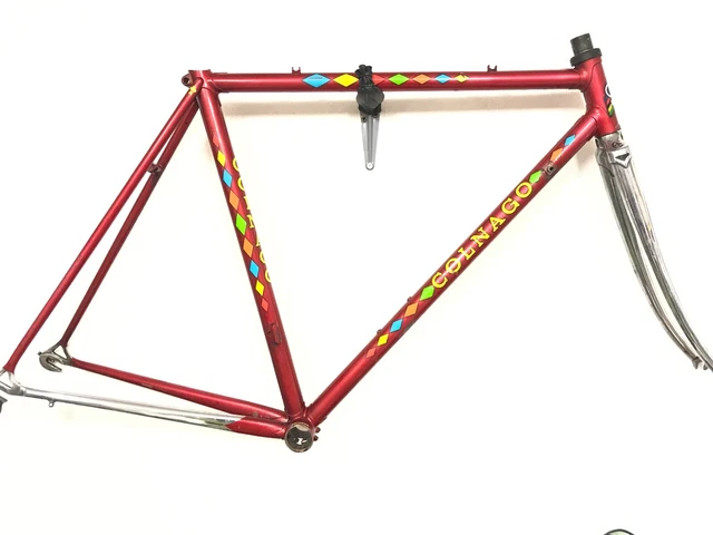 TELAIO CORSA COLNAGO SUPER ARLECCHINO acciaio columbus SL tg 52