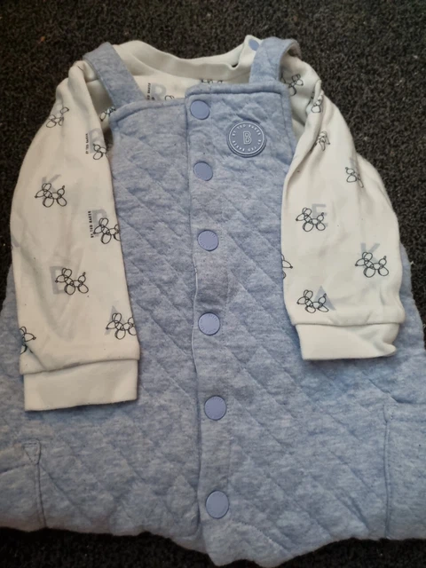 Brand New Next Ted Baker Baby Boy 12-18 Months Dungarees Outfit
