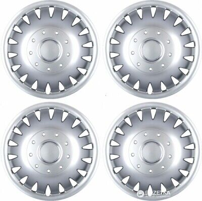 4 X Wheel Trims Van Motorhome Deep Dish Hub Caps Fits Iveco Daily 16" R16