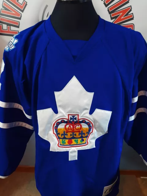 LOGAN STANLEY Game Worn Manitoba Moose Retro Jersey - NHL Auctions