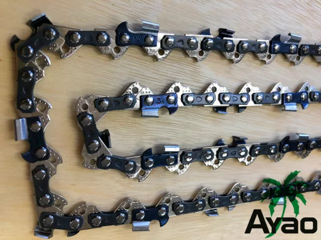 AYAO Semi Chainsaw Chains 3/8LP 050 62DL for McCulloch 18" Bar CS400T M4218