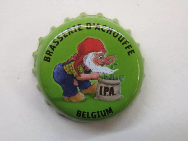 Bière Bouteille Couronne Casquette : Brassière D'Achouffe Ipa ~ Belge - Nain &