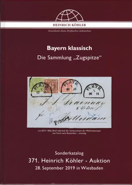 Köhler Auktionskatalog Bayern klassisch, Sammlung Zugspitze