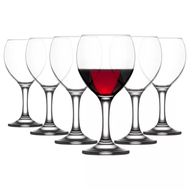 6x LAV 260ml Misket Red Wine Glasses Party Cocktail Drinking Glass Goblet Set