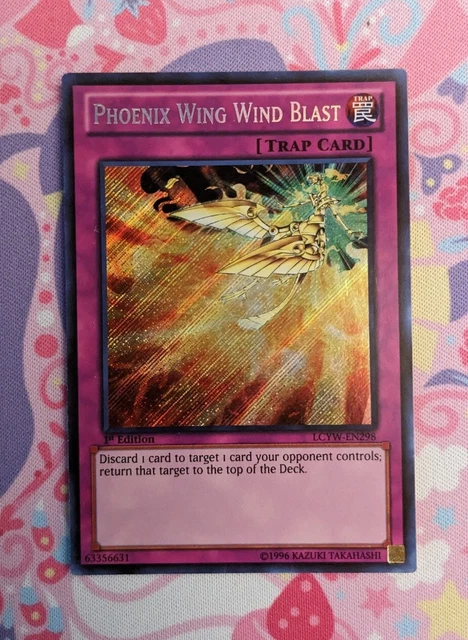 Phoenix Wing Wind Blast | Secret Rare | 1st Edition | LP | LCYW-EN298 | Yu-Gi-Oh