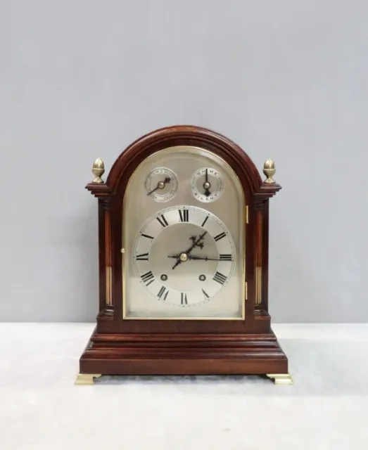 Antique Mantel Clock German Victorian Ting Tang by Winterhalder & Hofmeier 2