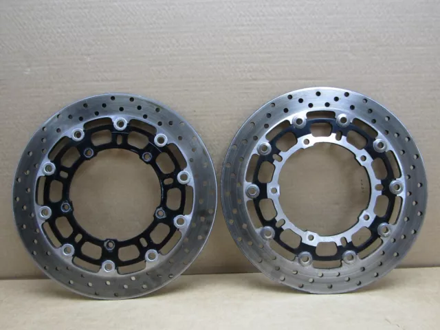 Yamaha YZF R6 2013 front brake discs pair (12402)