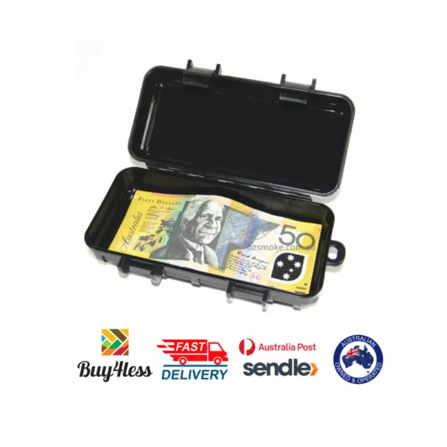 Jumbo Magnetic Hidden Storage Box Sticks To Bottom of Car Stash Compartment