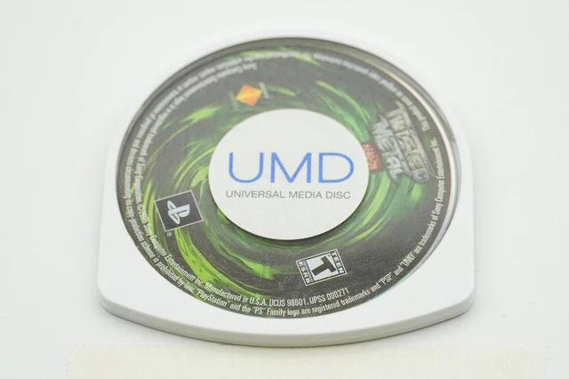 JEU VIDÉO FRONTAL en métal torsadé Sony Playstation PSP testé SCEA ...