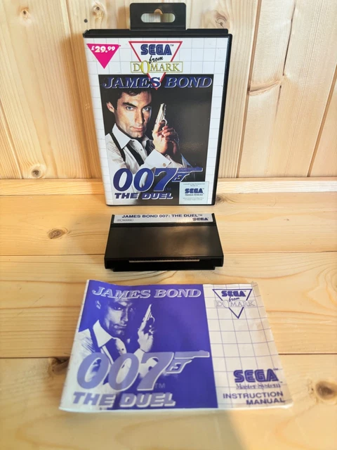 JAMES BOND 007 The Duel Sega Master System Juego Completo