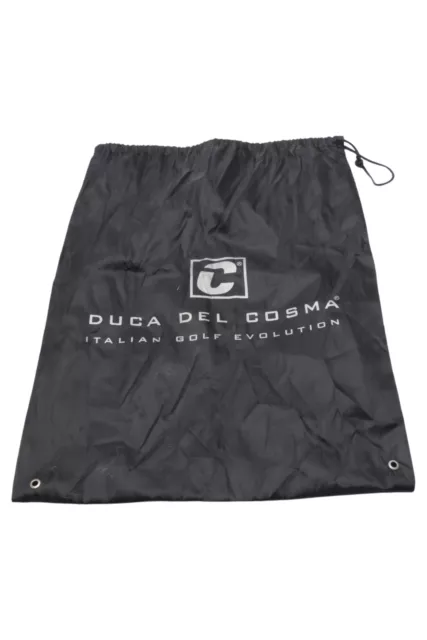 DUCA DEL COSMA Beuteltasche Schwarz Sportlich Zugband Damen