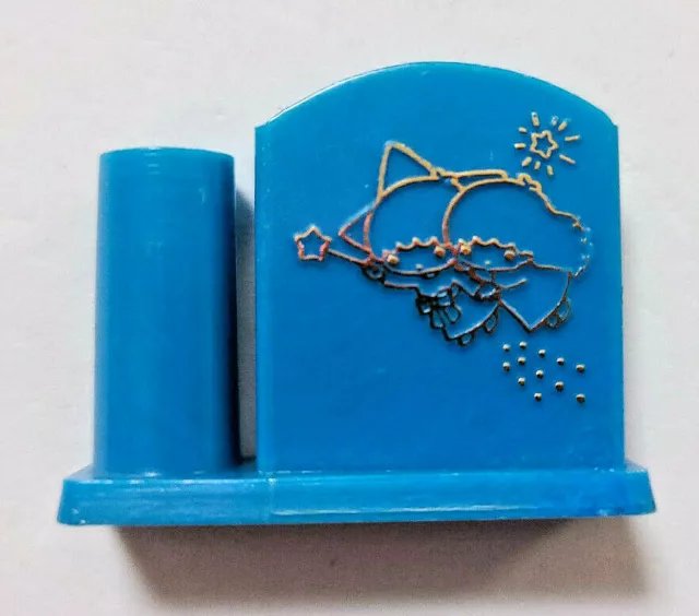 Little Twin Stars Pencil stand Old SANRIO Vintage Retro Appendix of sweets Blue
