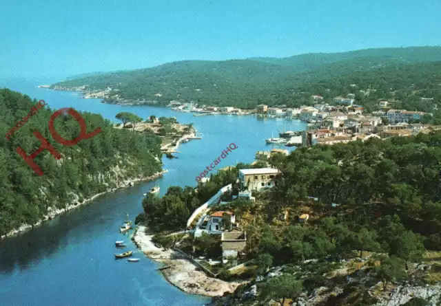 Picture Postcard_ Paxos, Gaios Harbour