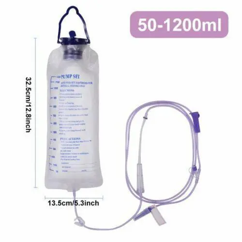 1200ML Enteral Nutrition Bag - FDA CE Approved for Gastrointestinal Care