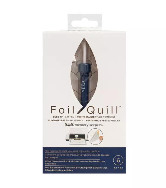 WE R MEMORY KEEPERS FOIL QUILL SET - NIB