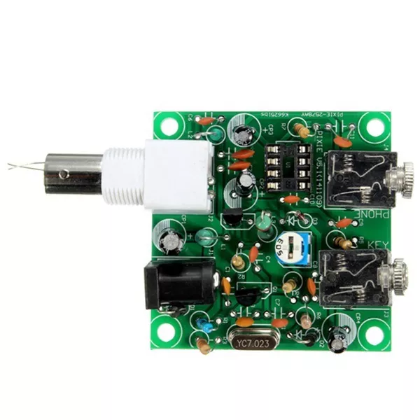DIY RADIO 40M CW Shortwave Transmitter QRP Pixie Kit Receiver 7.023-7.026MHz UK
