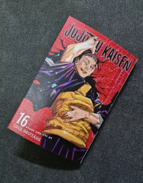 Jujutsu Kaisen By Gege Akutami Manga Volume 16 Only English Version Comic DHL