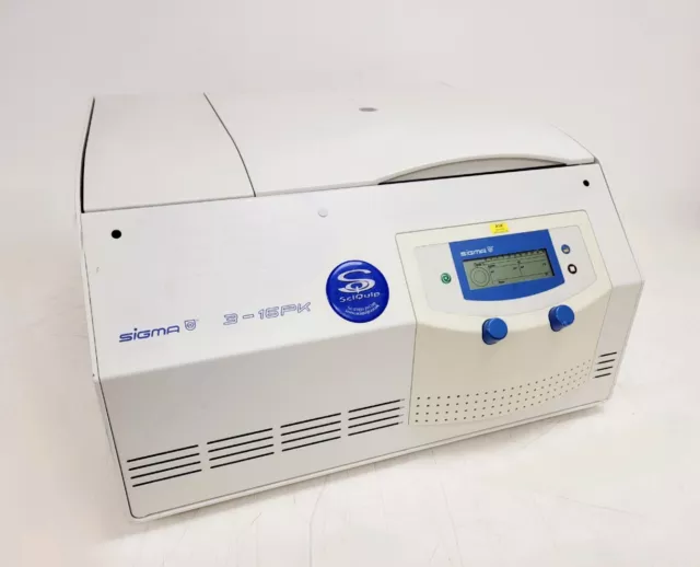 Sigma 3-16PK Réfrigéré Benchtop Laboratoire Centrifuge Avec Rotor Labo