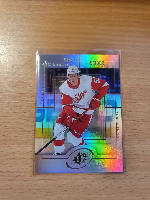 NHL Upper Deck 21-22 Extended Series SPx Moritz Seider Detroit Red Wings Rookie