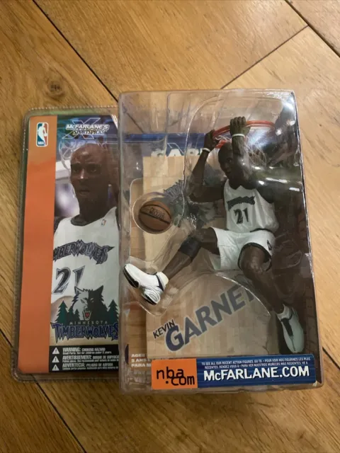 McFarlane Toy NBA Series 1 Minnesota Timberwolves Kevin Garnet 6" Action Figure