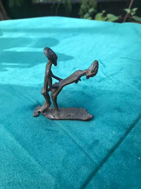 Figurine Statuette Erotique / Couple / Acte Sexuel / Sexe