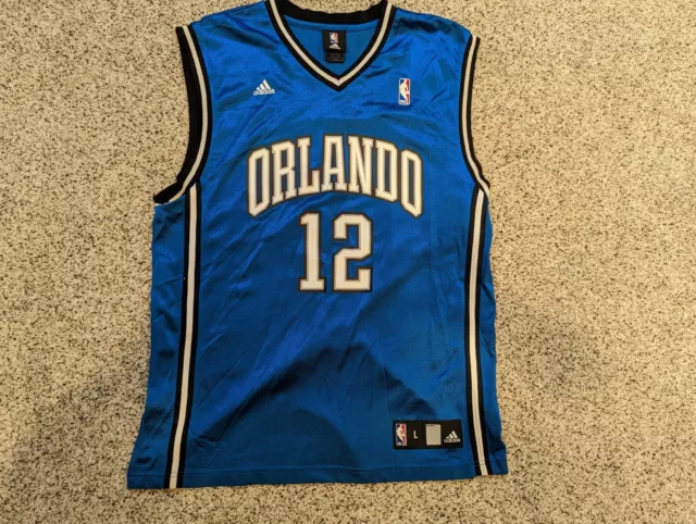 NBA Orlando Magic #12 Dwight Howard Size L Adidas Basketball shirt jersey